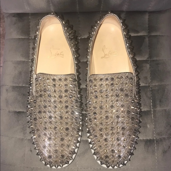 Christian Louboutin Shoes - Christian Louboutin Gold Sneakers
